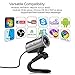immagine 5AUSDOM® 12.0 M Webcam HD 1080P Fotocamera Microfono Integrato per Laptop PC