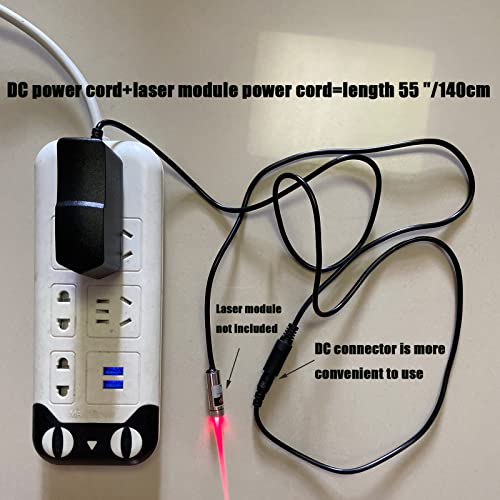Image of Laser module DC socket Industrial DC socket Power cord to plug into wall power Power source can be connected(A-DC socket-4pack)