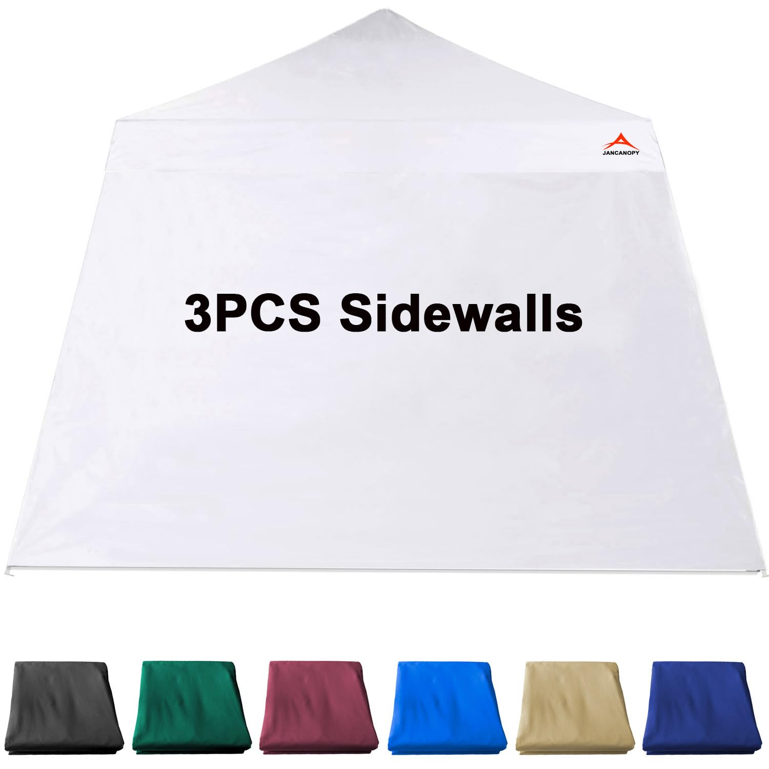 White SunWall for 10x10 Slant Leg