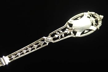 Amazon.co.jp: ピュイフォルカ 純銀950 マスカロン ティー スプーン