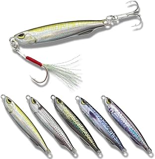 メタルジグ30g メタルルアー30gフック付き メタルジグ おかっぱりルアー 30g オアフショア ジギング アジング オフショア カラフルメタルジグ スロージギング対応ルアー ショートピッチング用ジグ フラッシュエフェクトジグ リアクションバイトルアー