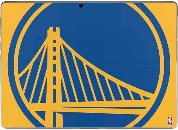 Skinit Decal Tablet Skin Compatible with Surface Pro 9 - Officially Licensed NBA Golden State Warriors Large Logo Design