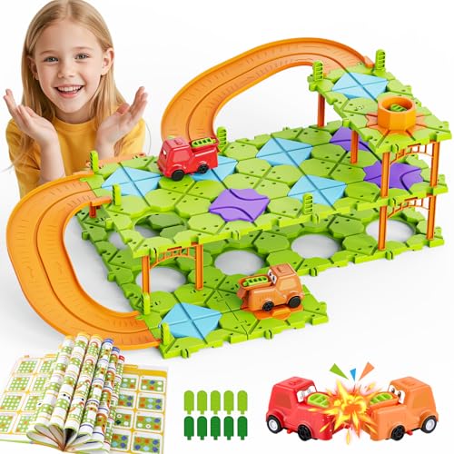 fygurso Jogos DIY Stem, labirinto construtor, quebra-cabeças Montessori, para crianças 4-12 anos, estimulam a inteligência, ideais para salas de aula pré-escolar