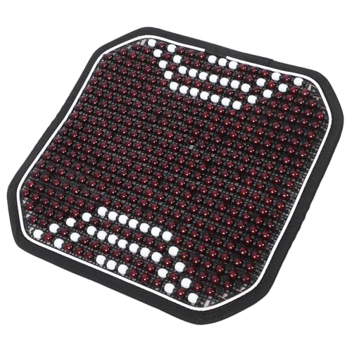Coussin perles de bois siège auto anti-transpiration pour voyage - 2