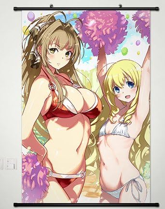 Wall Scroll Poster Fabric Painting For Anime Latifa Fleuranza & Sento Isuzu 031 L