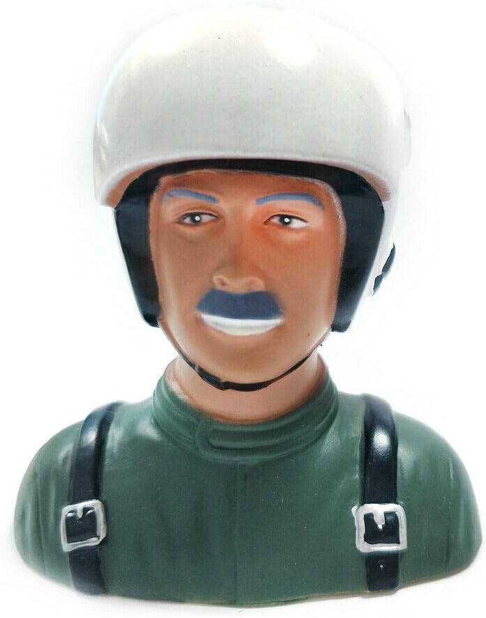 1/6 Scale RC Airplane Aircraft Pilots Figures Statues RC Kits L64W34H70mm 1pc