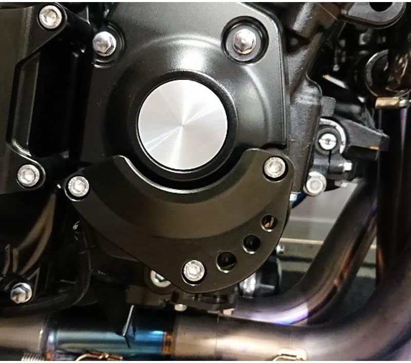 Miniatura 7 de Funda de protección para motor Funda protectora de estator cubierta deslizante Carenado Protector de choque compatible con Kawasaki Z900 Z900RS