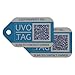 Location-Enabled Smart Luggage Tags - 2 Unique Large Web-Enabled Smart ID Tags for Luggage