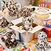 MaoGoLan 4Pcs Soft Leopard Stuffed Animals with 3 Babies Inside, 18