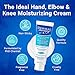 Dermal Therapy Hand Elbow & Knee Cream with 15% Urea & 6% AHA - Deeply Hydrates & Exfoliates Dry, Cracked Skin on Hands, Elbows & Knees - Fragrance-Free, Non-Greasy - 3.5 fl oz / 100 ml