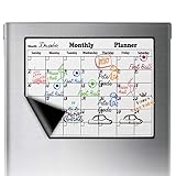 Ruesable y duradero: este es un calendario reutilizable, muy fácil de limpiar, se mantiene bien después de cada simple limpieza, el material PET súper duradero resiste el desgaste durante largos años. El material PET también es resistente al agua, no se deteriorará con agua. Suave y flexible, fácil de almacenar y transportar en tránsito