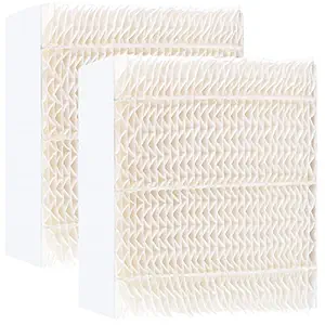 LUXRILIX 2 Pack Humidifier Wick Filter Replacement for Essik Air AIRCAR.E Bemi.s 1043 Filter,Fit for EP9500,826600,826800 and All Other 800 8000 Series(1043CN 7V1043SS)