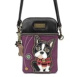 Chala Crossbody Cell Phone Purse-Women PU Leather Multicolor Handbag with Adjustable Strap - Boston...