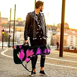 Housse imperméable pour guitare acoustique avec double bandoulière et poche Motif œufs de Pâques colorés, Multicolore 04… - Les Beatles, Paul McCartney, John Lennon, RIngo Starr, George Harrison Housse imperméable pour guitare acoustique avec double bandoulière et poche Motif œufs de Pâques colorés, Multicolore 04… – Image 6