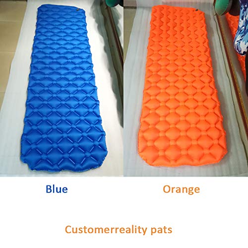 DECDEAL Ao ar livre Único Portátil Inflável Almofada de Dormir Acampamento Leve Ultraleve À Prova D