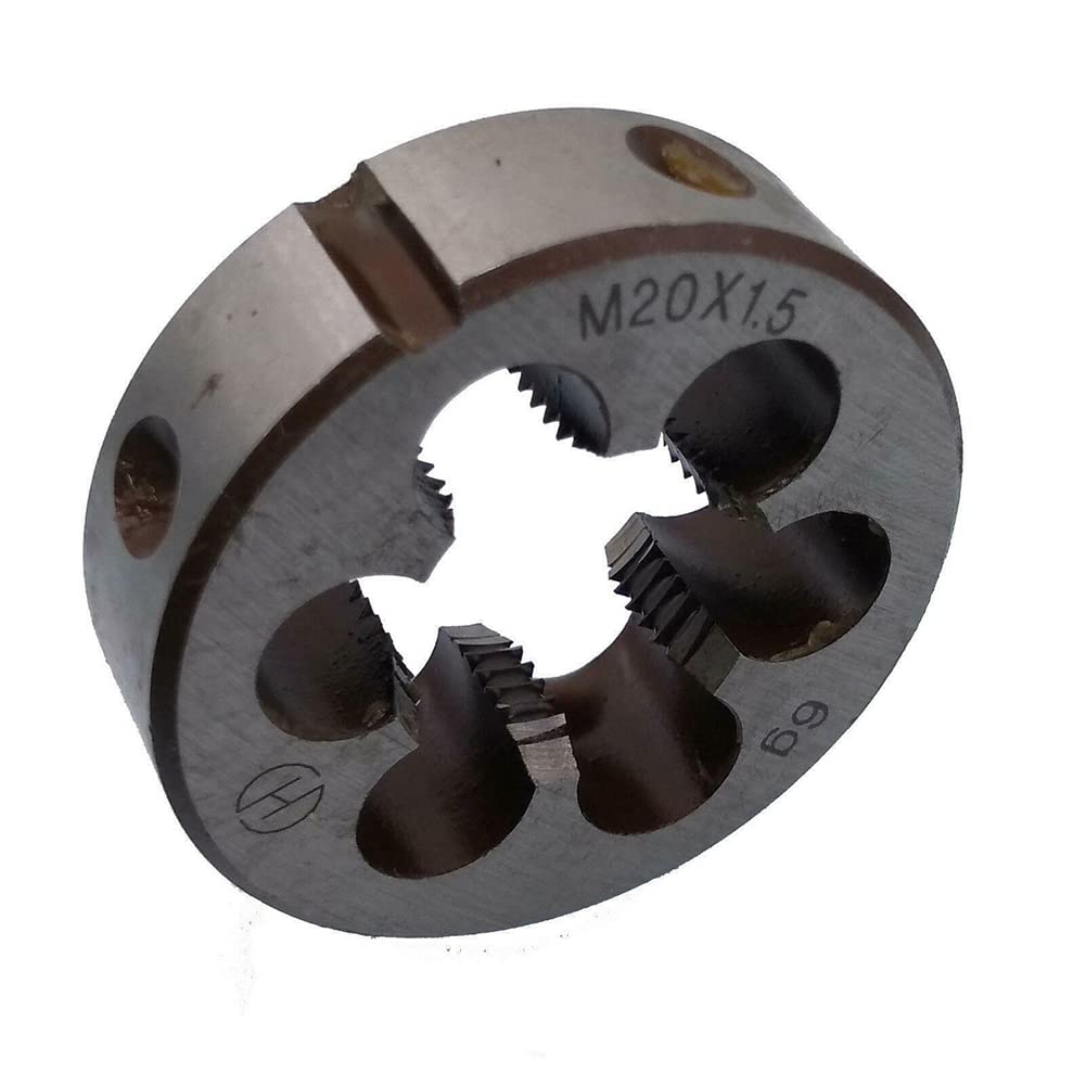 Maschio Filettato Sinistro M10 X 1,25 Mm In Acciaio HSS - Per Maschiatura Manuale Di Precisione | Lunghezza 80 Mm