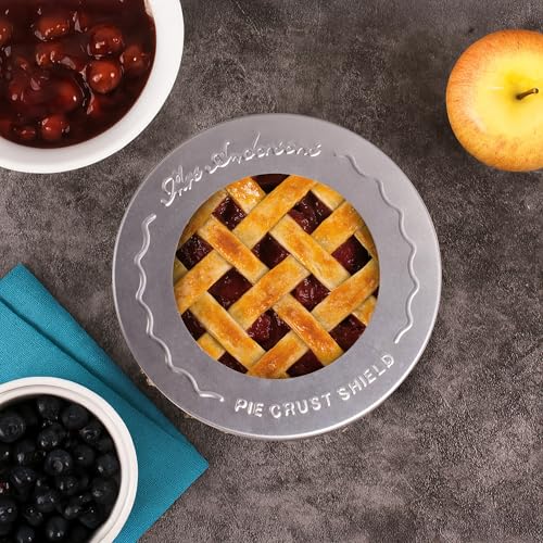Mrs. Anderson's Baking Individual Pie Crust Protector Shields, For Mini Pies and Pot Pies, 1 Set of 2 Pie Shields - Thumbnail 6