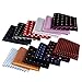 Jeatonge Pocket Square For Men Assorted 12 Pack (Style 01)