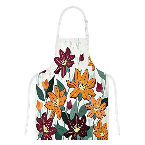 Tablier de cuisine avec poches imperméable pour éviter les taches de cuisson - 5