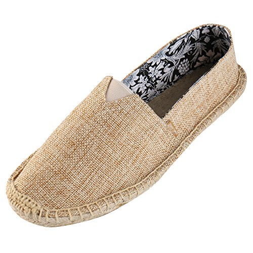 Image of Alexis Leroy Men's Fashion Casual Canvas Slip on Flat Espadrilles