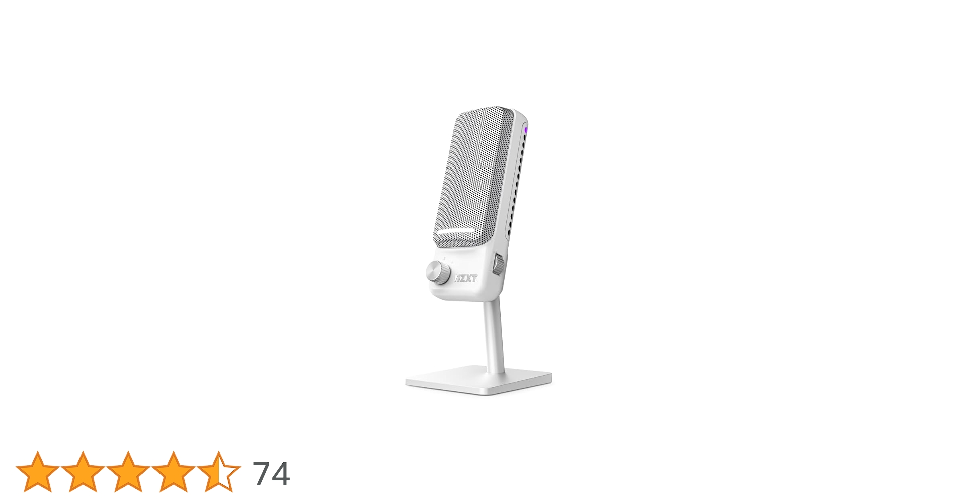 Amazon.co.jp: NZXT CAPSULE ELITE WIRED USB MICROPHONE WHITE