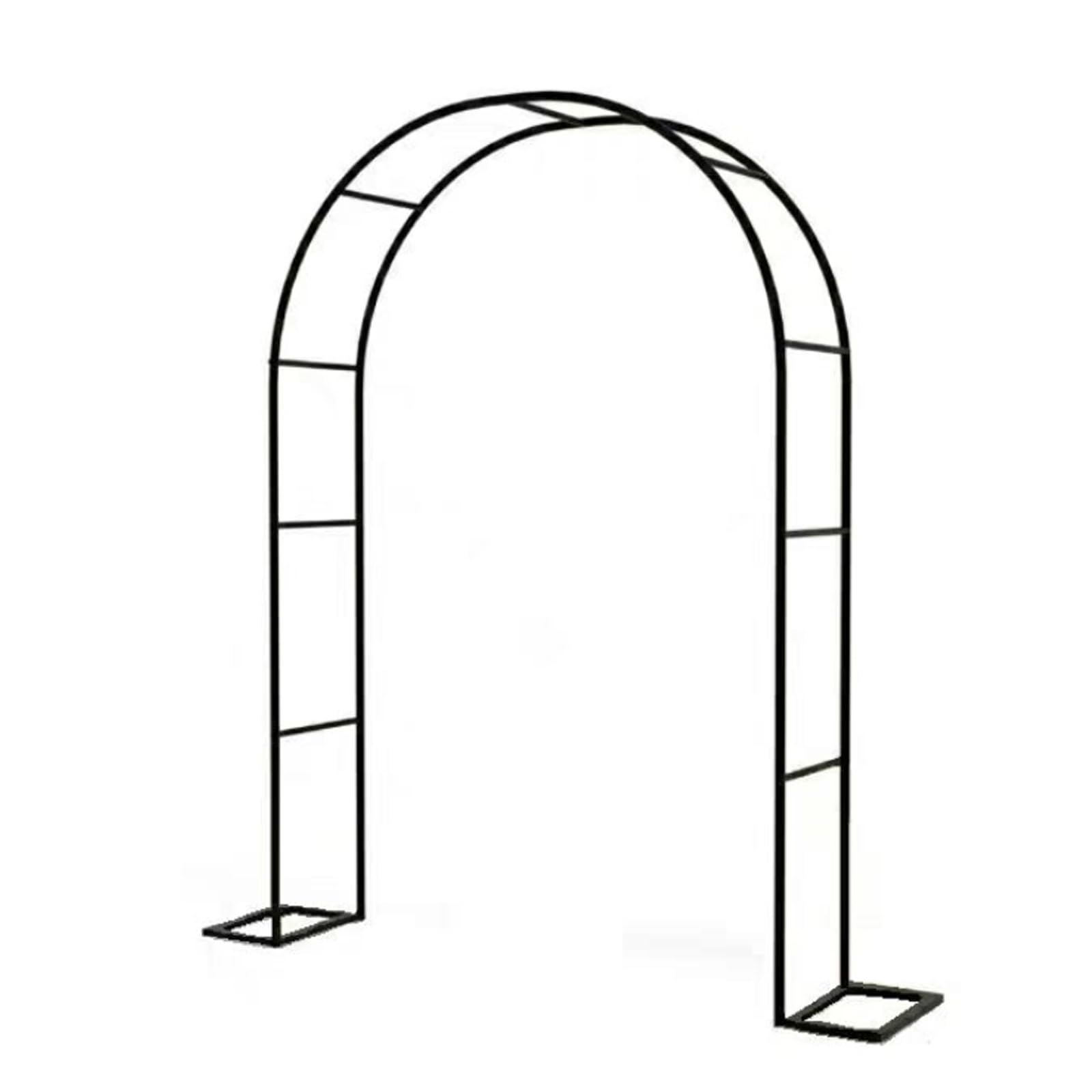 Gartenbogen aus Metall, 180 cm breit, perfekt für Kletterpflanzen, Spalier, ideal für Outdoor-Dekoration und Gartenunterstützung, verbessern Sie Ihre Gartenästhetik