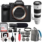 Sony a7 V Full-Frame Mirrorless Interchangeable Lens Camera - Body Only Bundle with Sony FE...