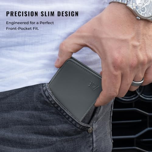 Image of Kings Loot Wallet For Men, RFID Blocking, Cash Pocket, Gunmetal