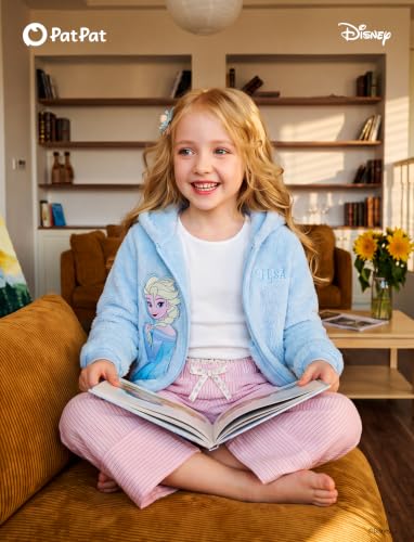 Image of Disney Girl /Boy Fleece Jacket Zipper Sherpa Fuzzy Hoodie Winter Coat 2-13Y