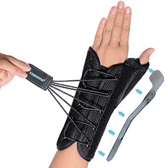 Wrist Brace&Thumb Spica Splint,Support for De Quervain's Tenosynovitis ...