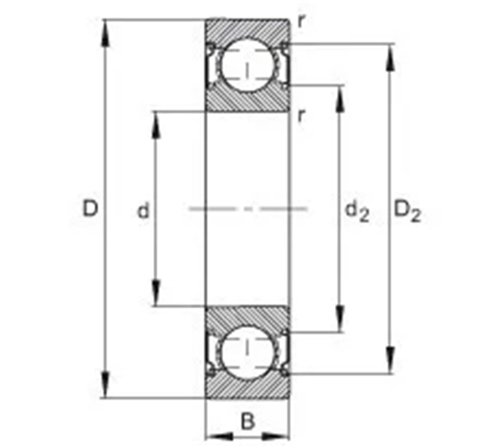 Cojinetes de bolas de ranura profunda 10 Uds rodamiento 6811-2RS 61811-2RS1 6811 6811RS 6811RZ 55x72x9 rodamientos de bolas sellados sección delgada rodamientos rígidos de bolas