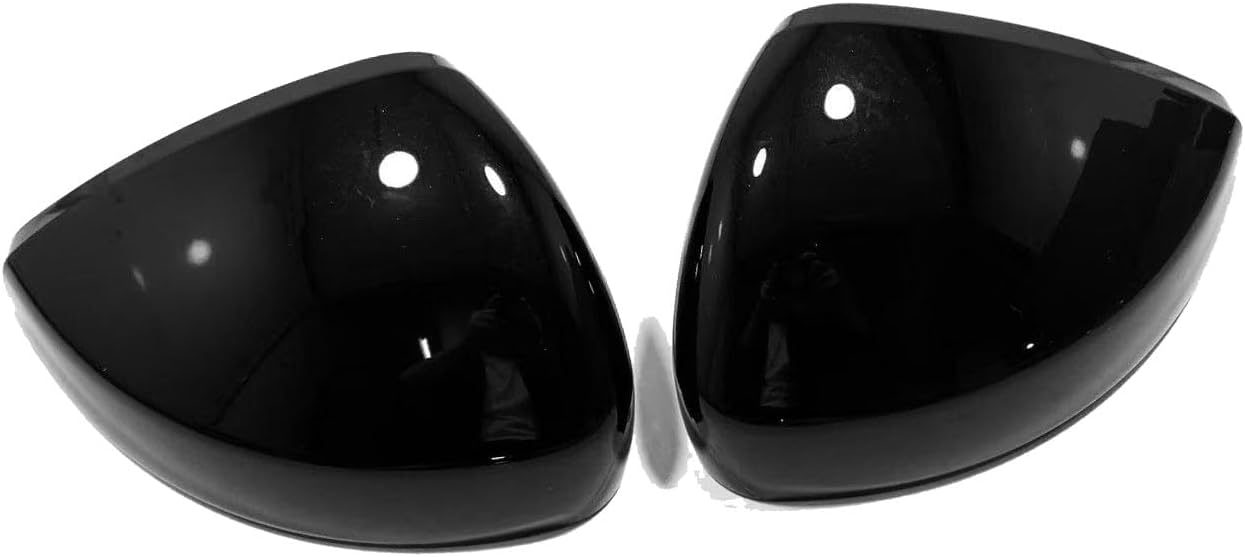 Car Rear view Mirror Cover,for ZEEKR 7X 2025 2026 Accessories, Set Easy Stick-On Installation, Providing a Long-Lasting, Like-New Appearance (black)