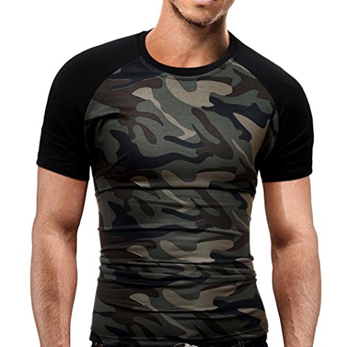 camisas camufladas para hombre