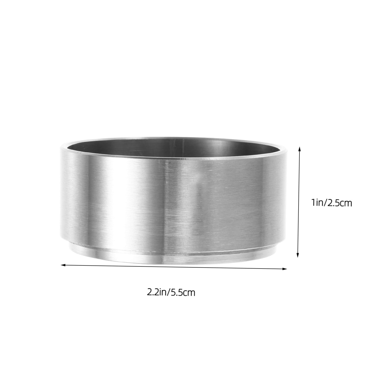 PRETYZOOM 5cm Stainless Steel Sieve Strainer Fine Mesh Lab Sieve for Gardening Research