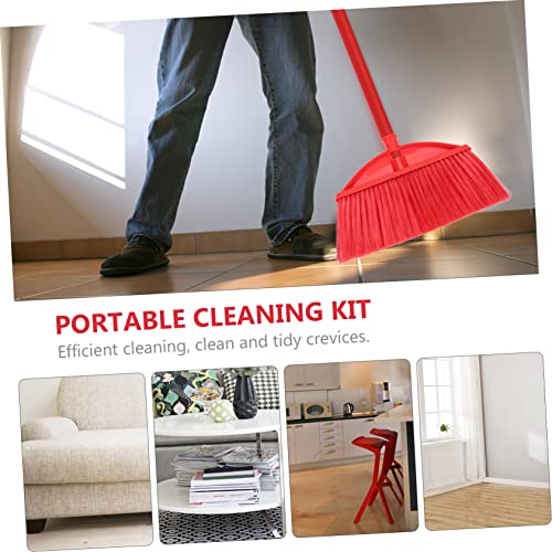 JEWEDECO Vassoura de cabeça de vassoura escovas de limpeza para uso doméstico vassoura de cerdas mac