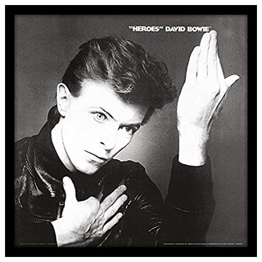 David Bowie 'Helden' Memorabilia, 31.5 x 31.5 cm