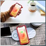 51eMLqMiXmL. SS150 GOODON-iPhone-12-CaseiPhone-12-Pro-Case-with-Built-in-Screen-ProtectorPass-20-ft-Drop-Test-Military-Grade-Clear-Cover-Full-Body-Protective-Phone-Case-for-Apple-iPhone-1212-Pro-61-Nice-Red
