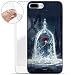 Produktbild Finoo Handyhülle Geeigent für 7 Plus/ 8 Plus - Disney Handyhülle mit Motiv und Optimalen Schutz TPU Silikon Tasche Case Cover Schutzhülle - Rose