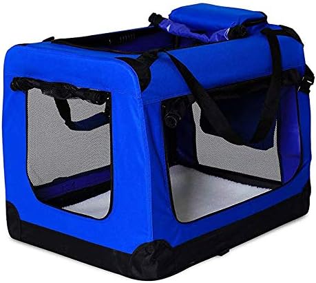 Dibea TB10031 Torba do Transportu Psów, (M) 60x42x44 cm, Niebieski