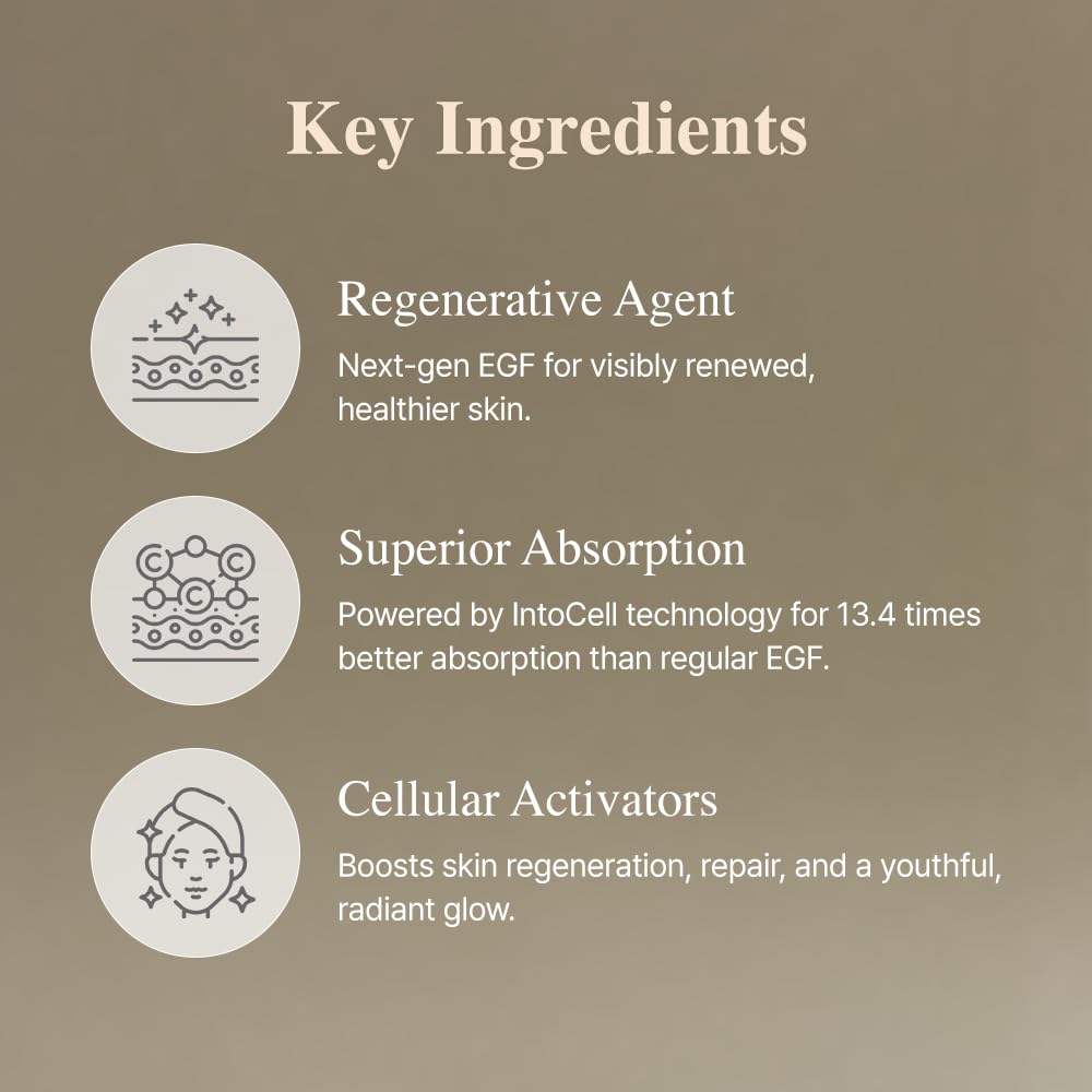 Endermic EGF Cream – Hydrating & Firming Face Cream with EGF & Peptide Complex for Smooth Texture and Radiant Skin (30ml / 1.01 fl. oz.) - Image 4