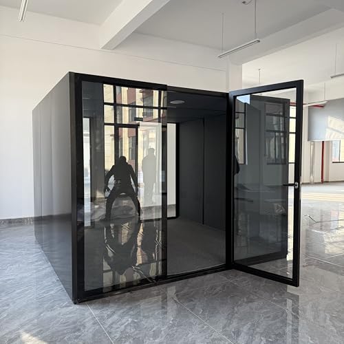 Soundproof Office Pod Booth for 5–7 People, Portable...