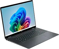 HP OmniBook X Flip 2 em 1 Laptop 2025, tela sensível ao toque WUXGA IPS de 16 polegadas ~ Ultra 7 256V 8 núcleos ~ Arc Graphics 140V ~ 16GB LPDDR5~1TB SSD ~ KB retroiluminado ~ Thunderbolt 4 ~ Wi-Fi