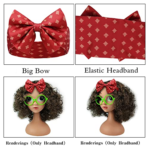 Jourpeo Magic Dress Costume Toddler Girls Cosplay Role Play Clothes Kids Halloween Stage Show Party Dress Up (5-6 Years, Red) #TOP3