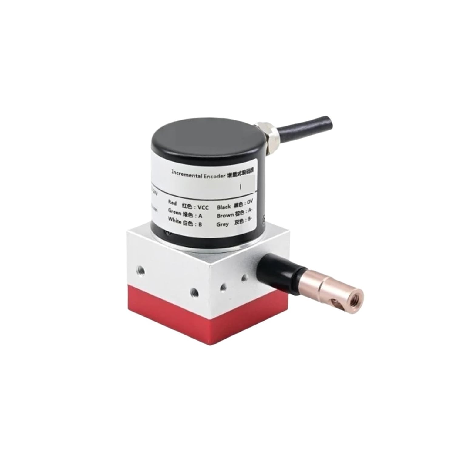 1pcs Wire Sensor Pull Rope Displacement HA40M Potentiometer for Line Position Measurement(DC24V 0-10V Output,250mm)