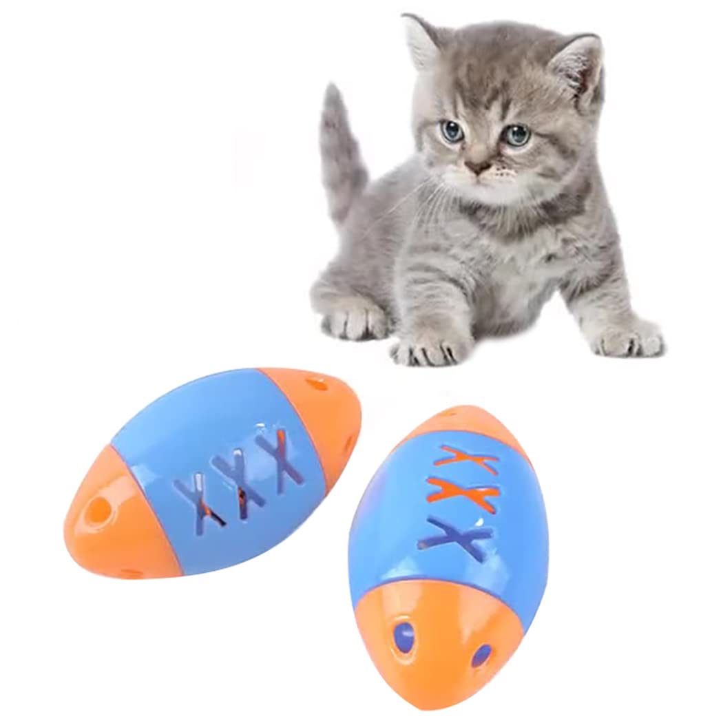 Fascigirl Cat Ball Toy Plastic: 2PCS Small Funny Kitten Chase Toy Cat Bell  Ball for Home Training Animal Anxiety Relief Interactive Toy :  Amazon.co.uk: Pet Supplies