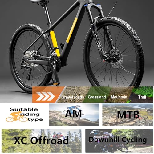 Fourche vtt 26 à 29 pouces avec amortisseur réglable fork-160 - 8