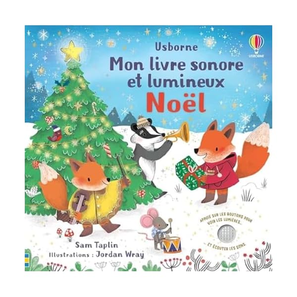 Noël - Mon livre sonore et lumineux - Dès 1 an Broché – Illustré, 29 septembre 2022 51eMOTQRpmL. SS600