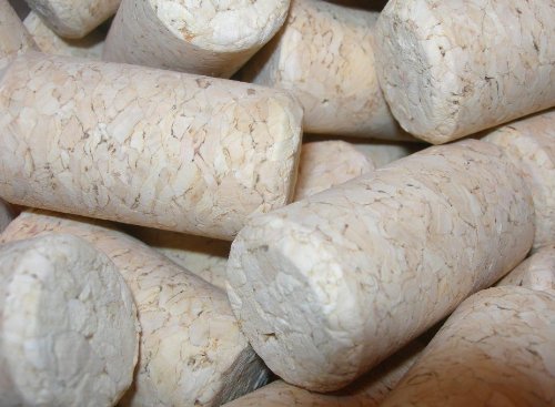 #9 Long Straight Agglo Wine Corks 45mm 1.75 BAG OF 100