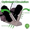 Green Glove Dryer for Hats, Gloves, Shoes & More (Eco Dryer Tan W/2 Extension Nozzles)