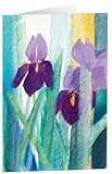 Kunstkarten 'Lilienstrauß' - 5 Stk